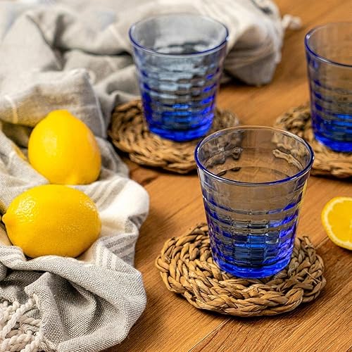 Duralex - Pack de 4 Gobelets 27,5Cl Prisme Marine - Nail Gallerys