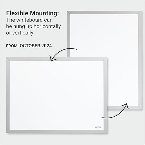 DESQ® 4202 | Tableau blanc magnétique | 40 x 60 cm | marqueur de tableau blanc - Nail Gallerys