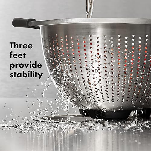 OXO Passoire en acier inoxydable 11330900 5 l - Nail Gallerys