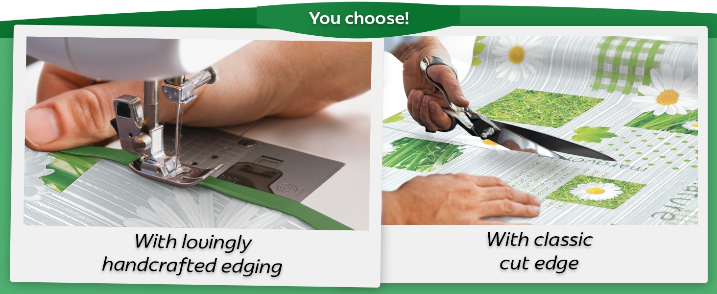 ANRO Nappe en toile cirée lavable, pour table de jardin, ronde, ovale ou rectangulaire