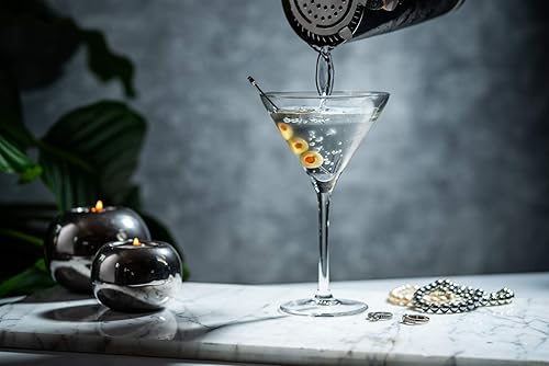 Verre à Cocktail Martini Joya de Libbey - 260 ml / 26 cl - 6 Pièces - Vont au lave-vaisselle - Parfait pour un cocktail à la maison - Nail Gallerys