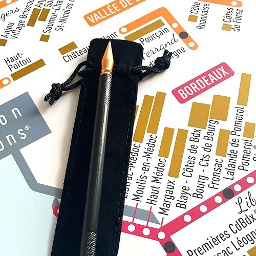 Carte des Vins de France À Gratter - Nail Gallerys