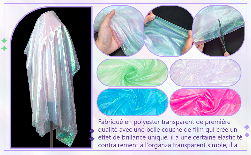 Tissu Organza