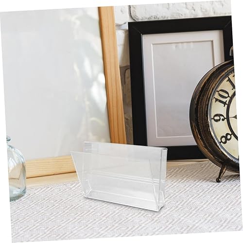 CLISPEED 2 Ensembles Boîte De Stockage De Bandes Étui De Rangement pour Cartes À Jouer Vitrine De Cassette Audio Organisateur De Cassettes Stockage De Cassettes PP Transparent 4 Pièces * 2 - Nail Gallerys