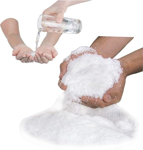 AKH® Neige Magique | Neige instantanée | Poudre de Neige Artificielle pour décoration de Noël | Il Suffit d'ajouter de l'eau. - Nail Gallerys