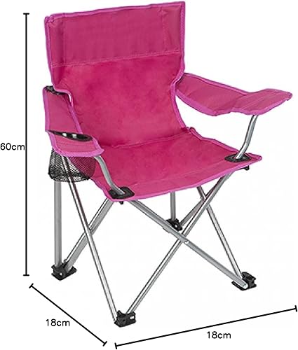 Summit Chaise pliante pour enfant Rose - Nail Gallerys