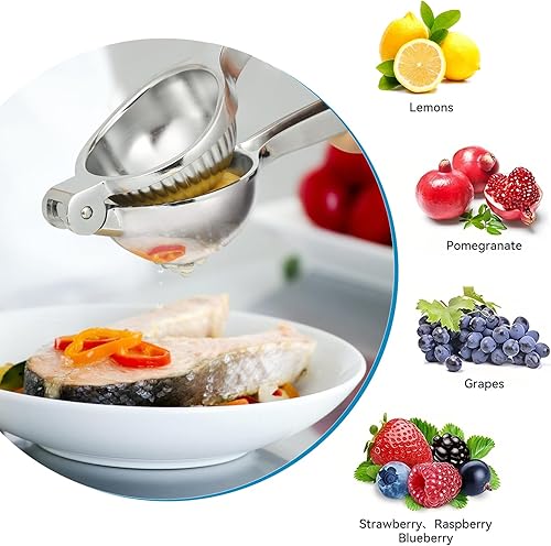 Presse Agrumes set,Presse Agrumes Manuel mit coupe-zeste, pilon cocktail, cuillere cocktail, presse citron manuel kit, Lemon Squeezer, Presse Orange Manuel pour Bar - Nail Gallerys