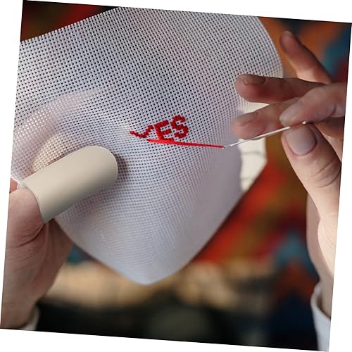 SEWOART Pour Travaux D'aiguille 5 Paires De De Feutrage Pour Couture Artisanat Couleur Aléatoire - Nail Gallerys