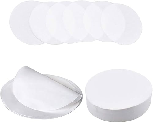 Lot de 500 disques en papier pour hamburger, 8 cm, pour la cuisine, le bœuf, les hamburgers, les galettes, les moules à gâteaux ronds - Nail Gallerys