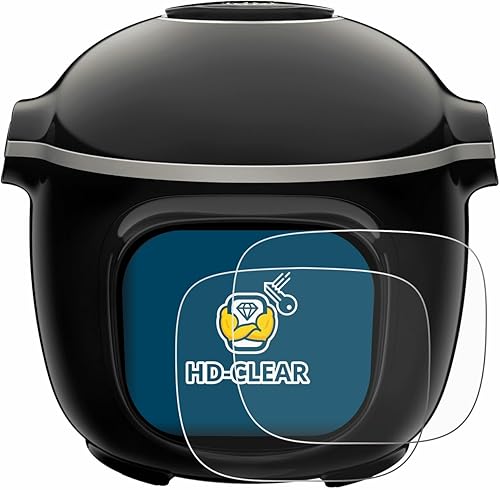 brotect Protection Ecran pour Krups Cook4me Touch Wifi (2 Pièces) - Film Protection Ultra Clair - Nail Gallerys