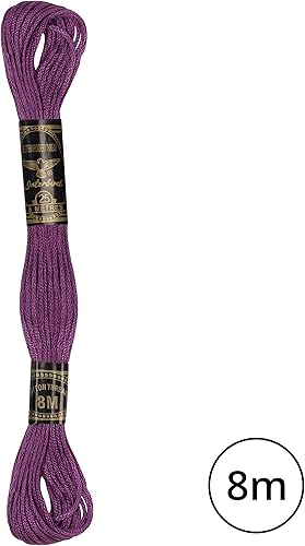 Curtzy Fil a Broder (100 Écheveaux) - 8 m en Coton 6 Brins aux Couleurs Arc-en-ciel - Pour Bracelet d’Amitié Brésilien, Point de Croix, String Art, Crochet et Couture| - Nail Gallerys