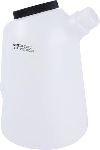 TECPO Lot de 2 bidons d'huile de 5 litres - Verseuse de remplissage - Verre doseur - Verseuse d'eau - Arrosoir (5 l) - Nail Gallerys