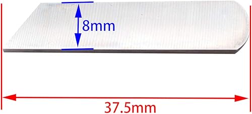 ckpsms KUNPENG - Couteau inférieur Ajustement pour Bernette Serger Overlock Juki mo-613 mo-634 644 655 Autres # 410295 2 pièces - Nail Gallerys