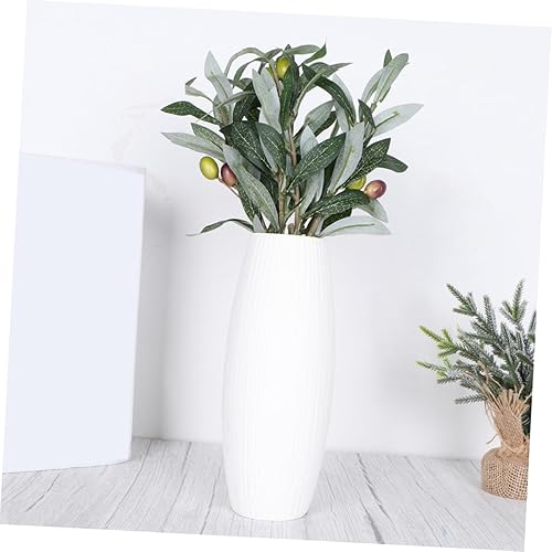 MAGICLULU 3pièces Branches Olive Artificielles Vertes pour Décoration De Maison Bureau Et Fêtes Accessoires De Plantes Décoratives - Nail Gallerys