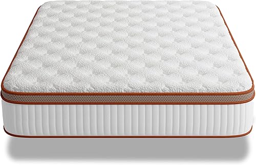 ONGIDAY Matelas 140 x 190 Épaisseur 25 cm, Hybride de Ressorts Ensachés et Mousse à Mémoire de Forme, Certifié Oeko-Tex, Matelas 2 Personnes, Fermeté Moyenne, 10 Zones, Soutien Parfait, Ergonomique - Nail Gallerys