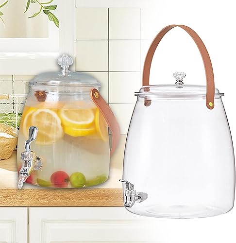 Generic Distributeur de Boissons pour Réfrigérateur, Carafe à Jus avec Système de Filtration, 25L - Nail Gallerys