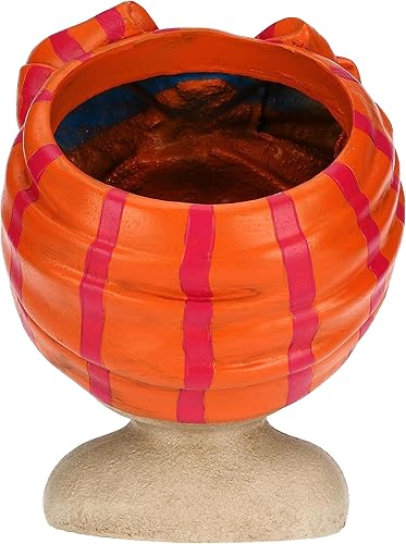 rituali domestici - Cachepot Yeux Ouverts Turban Orange Medea - Nail Gallerys