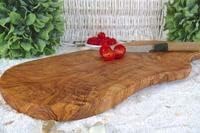 Planche à découper en bois d'olivier rustique - Différentes tailles (35-39 cm) - Nail Gallerys