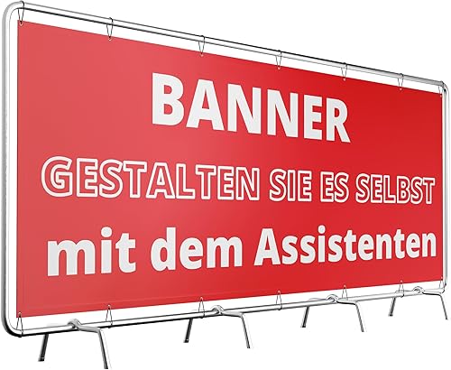 Bannière Publicitaire Personnalisée Extérieure | Banner sur Mesure Imperméable Haute Qualité pour Événements Commerciaux | Impression HD avec Texte et Logo Personnalisables - Format au Choix - Nail Gallerys