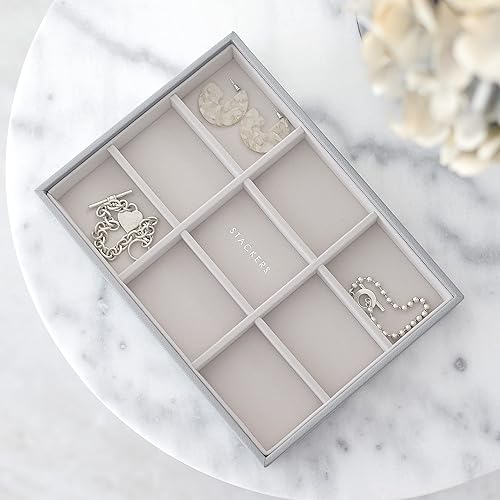 Stackers Boucles d'oreilles classiques Gris galet - Nail Gallerys