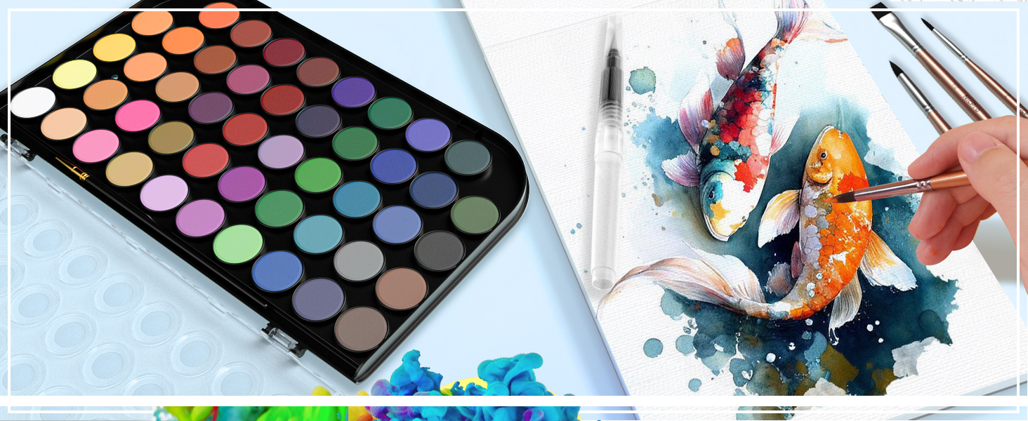 Watercolour Paint Set