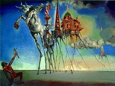 Parastone - Éléphant de la Tentation de Saint Antoine, de Dali - Nail Gallerys