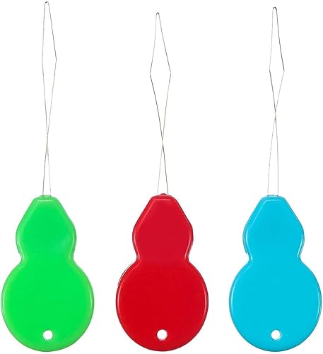 Tweal Enfile-Aiguilles à Fil 20 PCS À Coudre À La Main en Plastique Fil De Laiton en Forme De Gourde Détecteur De Fileteuses À Aiguille en Forme - Nail Gallerys