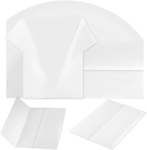 OVNSHVN 120pcs Vestes en Vélin Imprimables Papier Vélin Translucide 5x7 Pouces Enveloppes en Papier Vélin - Nail Gallerys
