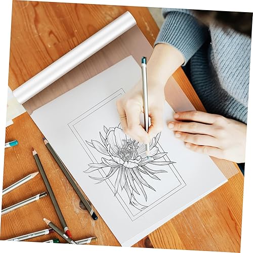 IWOWHERO Rouleau De Papier Calque 23 M Haute Clarté Pour Un Traçage Précis Polyvalent Pour Le Dessin La - Nail Gallerys