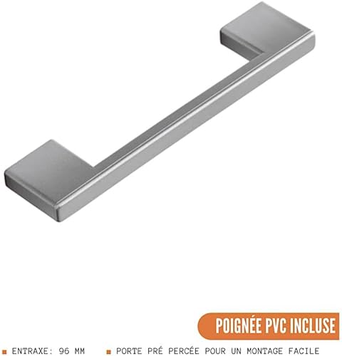 Cuisineandcie - Meuble haut de cuisine Eco Blanc Brillant 2 portes L 60 cm - Nail Gallerys