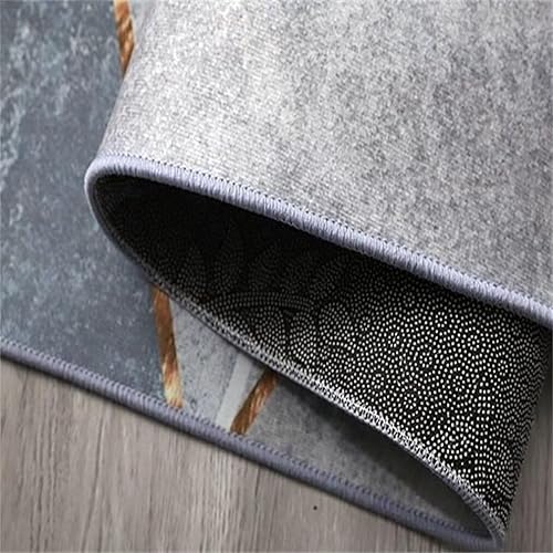 KANBUN Grand Tapis de Runner de Hall de Tapis 300x400cm Tapis de Noël pour Salon Gris Abstrait Minimaliste Classe - Nail Gallerys