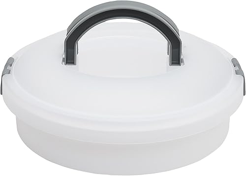 LILY COOK, KP0078, Boîte à gâteaux transportable avec Cloche, Design élégant, Facile à Utiliser, pour tartes et gâteaux jusqu'à 28 cm, Couleur Blanc et Vert - Nail Gallerys