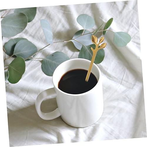 MAGICLULU 6pièces Cuillères Inoxydable Premium Cuillères à Dessert Créatives Pour Thé Et Appéritifs Ustensiles De Table Inoxydable Manche Faciles à Nettoyer - Nail Gallerys