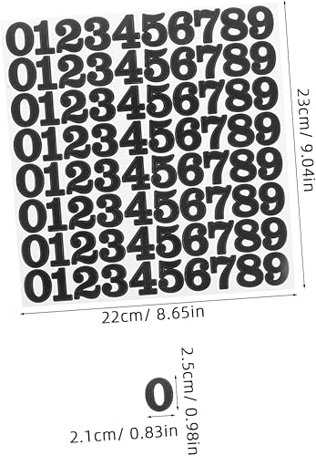 Veemoon Autocollant Numérique pour Casque De Hockey Autocollants pour Casque De Football Autocollants pour Numéros De Casque Autocollants pour Casque De Football Autocollants pour - Nail Gallerys