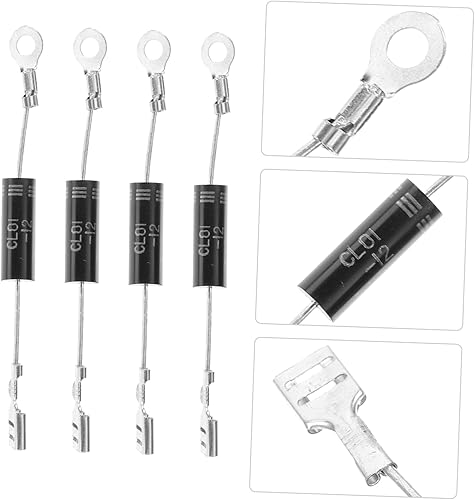 Cabilock 4pièces Diodes De Four À Micro-ondes Redresseurs Haute Tension Universels Technologie Pour Chauffage Rapide Et Sûr Des Aliments - Nail Gallerys