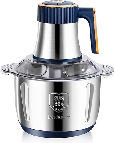 Paociuro Hachoir à Viande Électrique 5L Broyeur de Nourriture Multifonction Légumes Fruits Robot Culinaire Hachoir Machine de Cuisine Prise UE - Nail Gallerys