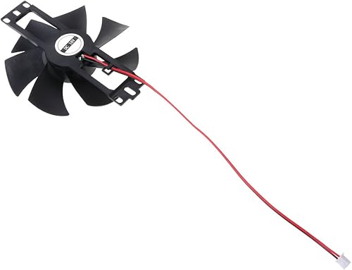 chenpaif DV 18V Ventilateur de Refroidissement sans Brosse en Plastique pour Accessoires de réparation de cuisinière à Induction Noir - Nail Gallerys