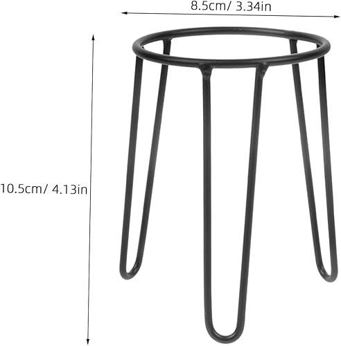 Yardwe Support pour Boule de Présentoir Décoratif pour Vase Socle Élégant pour Jardin Intérieur Base Géométrique pour Hydroponie - Nail Gallerys