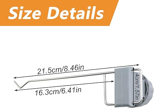 MOROBOR Lot de 2 porte-serviettes de cuisine pour robinet d'évier, réglable en acier inoxydable pratique, support pour torchons à vaisselle, porte-serviettes pour plusieurs types de robinets d'évier - Nail Gallerys