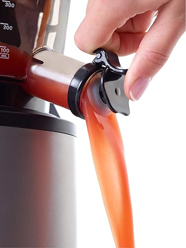 Kenwood Extracteur de jus JMP800SI, Pure Juice Pro, Appareil à jus pour Boissons Saines, Capacité 1,5 L, Gris et Noir - Nail Gallerys