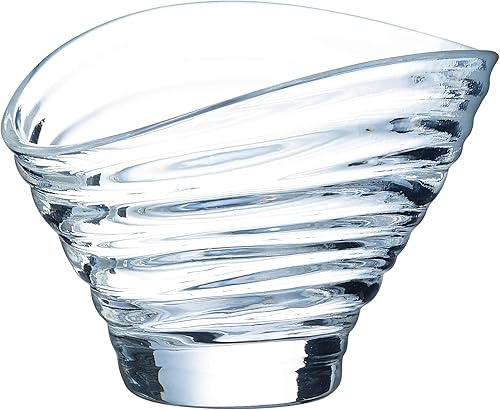 Arcoroc ARC Jazzed Swirl L6755 Lot de 6 coupes à glace, en verre, transparent, 410 ml - Nail Gallerys