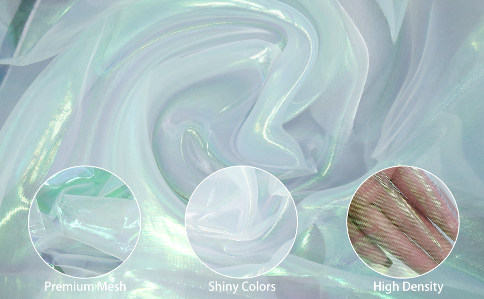 3 mètres Magic Laser Lace Fabric Tissu