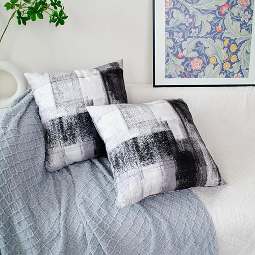 DILOXNSU Lot de 2 housses de coussin décoratives carrées double face en velours rouillé doré et marron rouille pour canapé, lit, canapé, 45 x 45 cm - Nail Gallerys