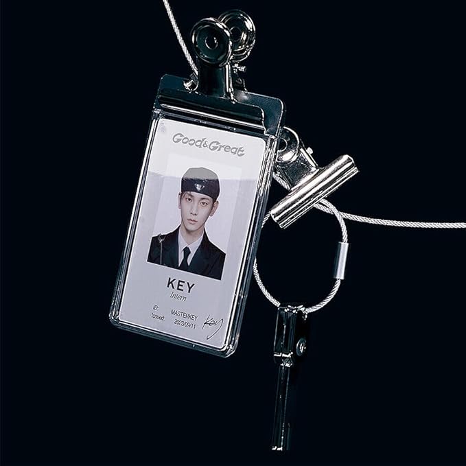 (COVER LETTER Ver.) KEY [GOOD & GREAT] 2nd Mini Album (NEAT Ver + Store Gift SHINEE Photo Card) K-POP SEALED - Nail Gallerys