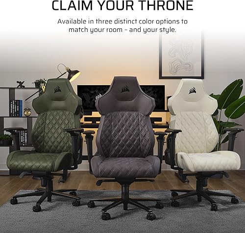 Corsair TC500 Luxe Fauteuil Gaming, Shadow, Taille Unique - Nail Gallerys