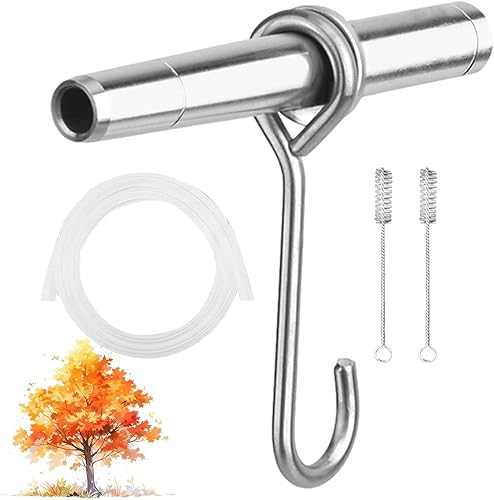 Robinet D'arbre Pour Sirop, Kit De Taraudage De Sirop D'érable, Robinet De Sirop D'érable, Robinet Pour Arbre À Sève De Sirop D'érable, Réutilisables Robinets De Sirop D'érable, Set B, 3 Embouts - Nail Gallerys