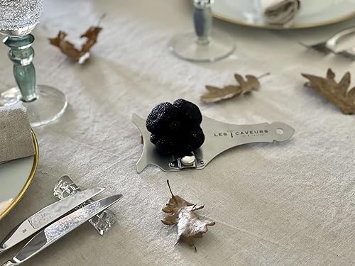 LES CAVEURS Râpe à truffes en Acier Inoxydable. Trancheur, éminceur, Mandoline pour Chocolat, Fromage, Légumes et truffes - Nail Gallerys
