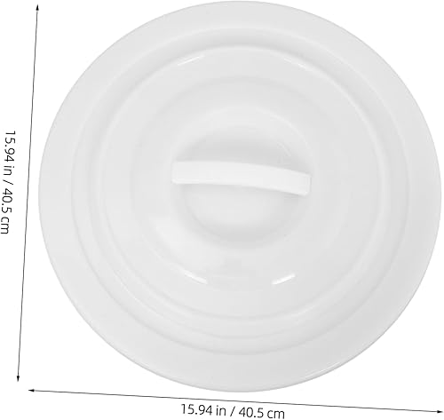 Cabilock Couvercle De Poubelle Extérieur De 40 Cm Pour Poubelle À Déchets Couvercle De Seau À Eau Design Élégant - Nail Gallerys