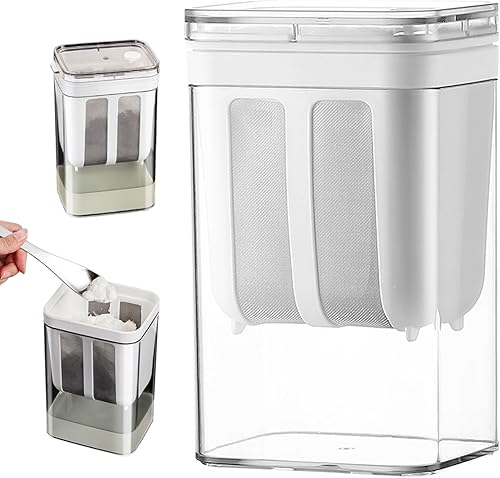 Passe-Casse de yogourt, passoire de yogourt Grec à 1,1 L avec Un Sac à Mailles Fins et Une Fuite de Couvercle, Une Bouteille de Filtre à jus de Fromage sans BPA, Un Filtre à jus pour la fabricati - Nail Gallerys