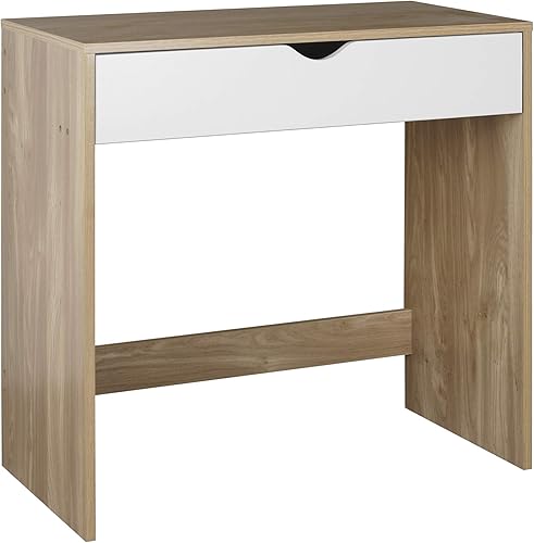 Urbn-Living Petit bureau en bois avec 1 tiroir - Nail Gallerys